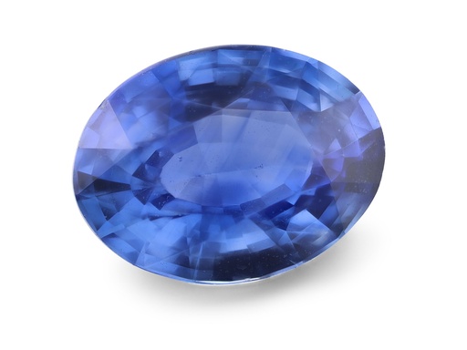 [SCX3543] Ceylon Sapphire 9.1x6.9mm Oval Blue