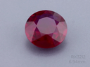 Burmese Ruby 6.94mm Round-Certified