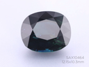 Australian Sapphire 12.15x10.3mm Cushion Teal