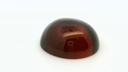 Synthetic Ruby Dark German Cut 14x12mm Oval Cabochon 