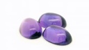 Synthetic Sapphire 16x12mm Oval Cabochon German Cut Purple