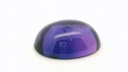 Synthetic Sapphire 20x15mm Oval Cabochon German Cut Purple