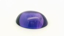 Synthetic Sapphire 24x18mm Oval Cabochon German Cut Purple