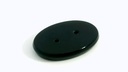 Onyx 18x13mm Oval Buff Top Double Drilled