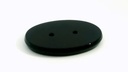 Onyx 20x15mm Oval Buff Top Double Drilled