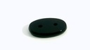 Onyx 14x10mm Oval Buff Top Double Drilled