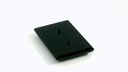 Onyx 14x10mm Baguette Buff Top Double Drilled