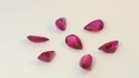 Ruby 5x3mm Pear Shape Pink Red 