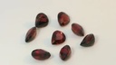 Ruby 5x4mm+/- Pear Shape Dark Red