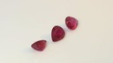 Ruby 5x4mm Pear Shape Mid Pink Red 