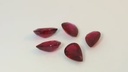 Ruby 6x4mm Pear Shape Pink Red