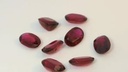 Ruby 6x4mm+/- Oval Red