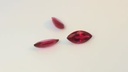 Ruby 6x3mm Marquise Pink Red