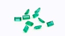 Emerald 4x2mm Baguette Bright Green