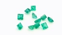 Emerald 2.75mm Carre Cut Mid Green