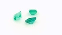 Emerald 3.50mm Carre Cut Mid Green