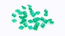 Emerald 2.00mm Princess Cut