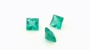 Emerald 3.50mm Princess Cut Strong Green