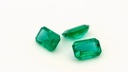 Emerald 6x4mm Emerald Cut Strong Green