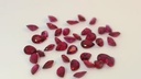 Ruby 3x2mm Pear Shape Good Red 