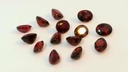 Ruby 4x3mm+/- Oval Dark Red