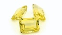 Lemon Quartz 9x7mm Emerald Cut