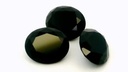 Black Spinel 12x10mm Oval