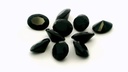 Black Spinel 8x6mm Oval