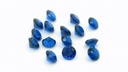 Synthetic Spinel 3.50mm Round Dark Blue Signity 