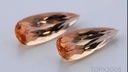 Imperial Topaz 12x5mm+/- Pear Shape Pair