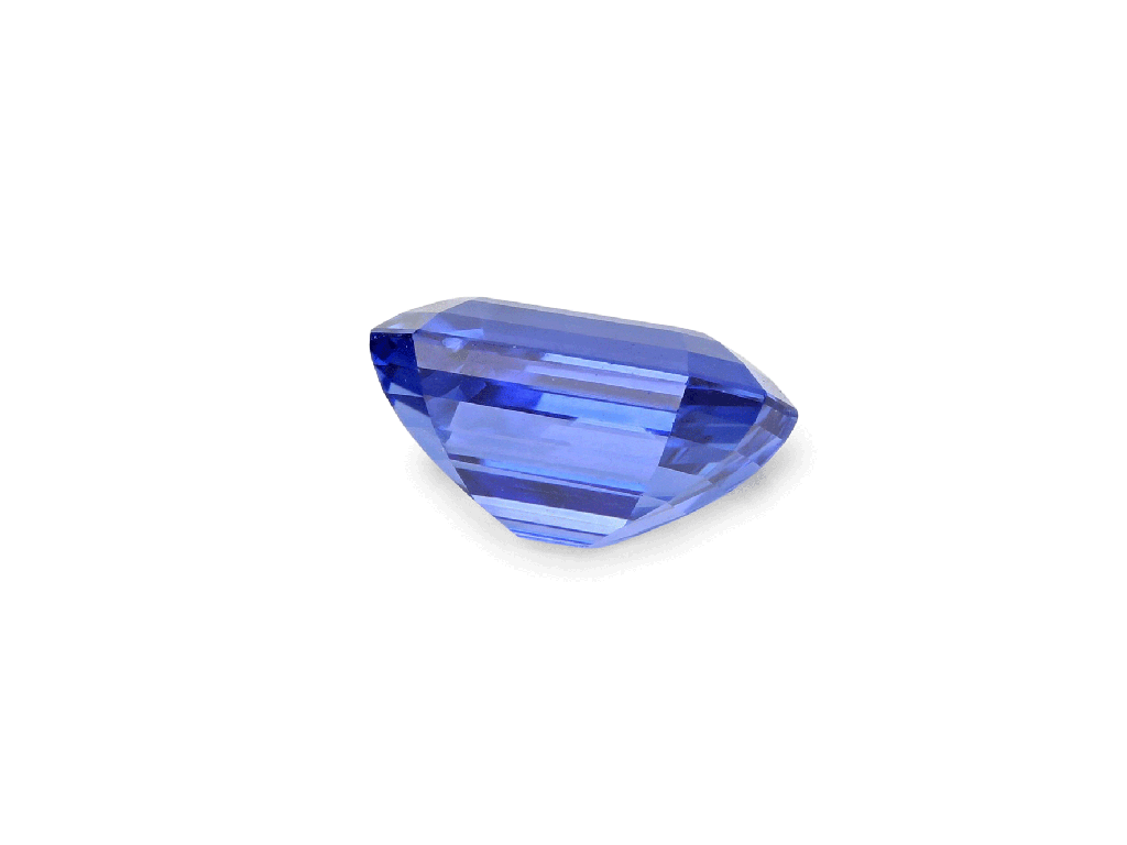 Ceylon Sapphire 6.8x4.7mm Emerald Cut Mid Blue