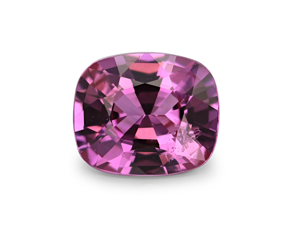 Pink Sapphire 7.4x6.27mm Cushion