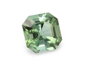 Green Tourmaline 8.80mm Square Emerald Cut