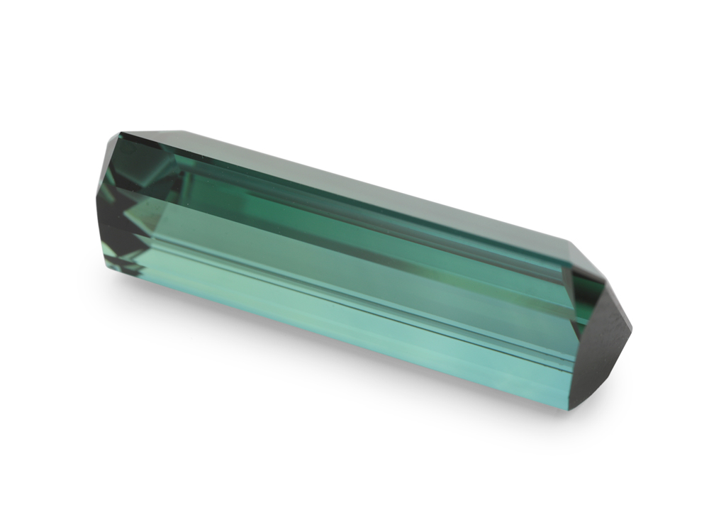 Blue Green Tourmaline 23.5x8.8mm Fancy Emerald Cut