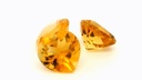 Citrine 10mm Heart Shape 