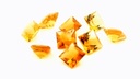 Citrine 6.00mm Princess Cut