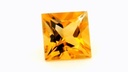 Citrine 12mm Princess Cut