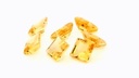 Citrine 5.00mm Carre Cut