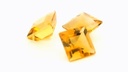 Citrine 8.00mm Carre Cut