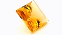 Citrine 14mm Carre Cut