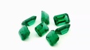 Synthetic Alpinite Green 6x4mm Emerald Cut Signity