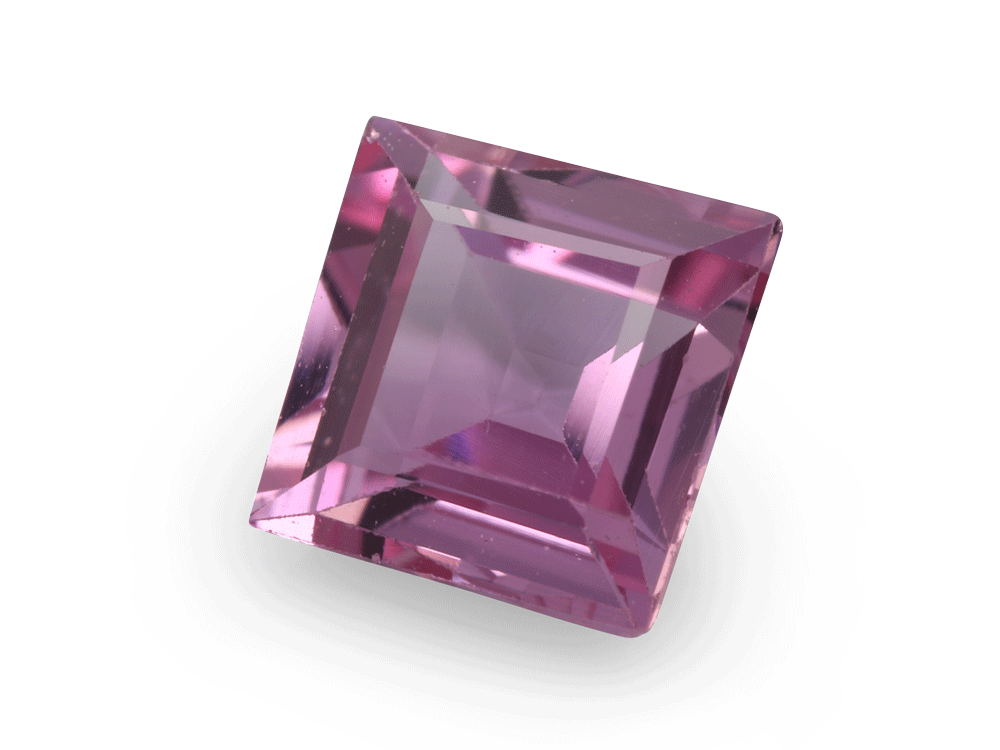 Pink Sapphire 4.90mm Carre Cut