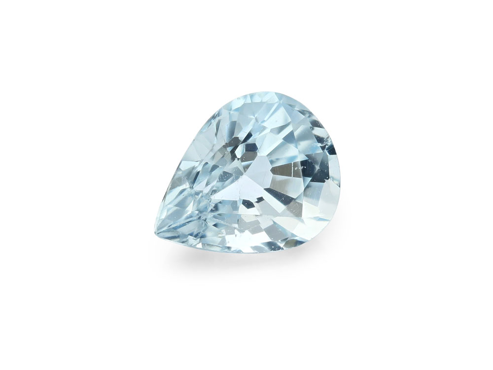 Aquamarine 6.6x5.3mm Pear Shape