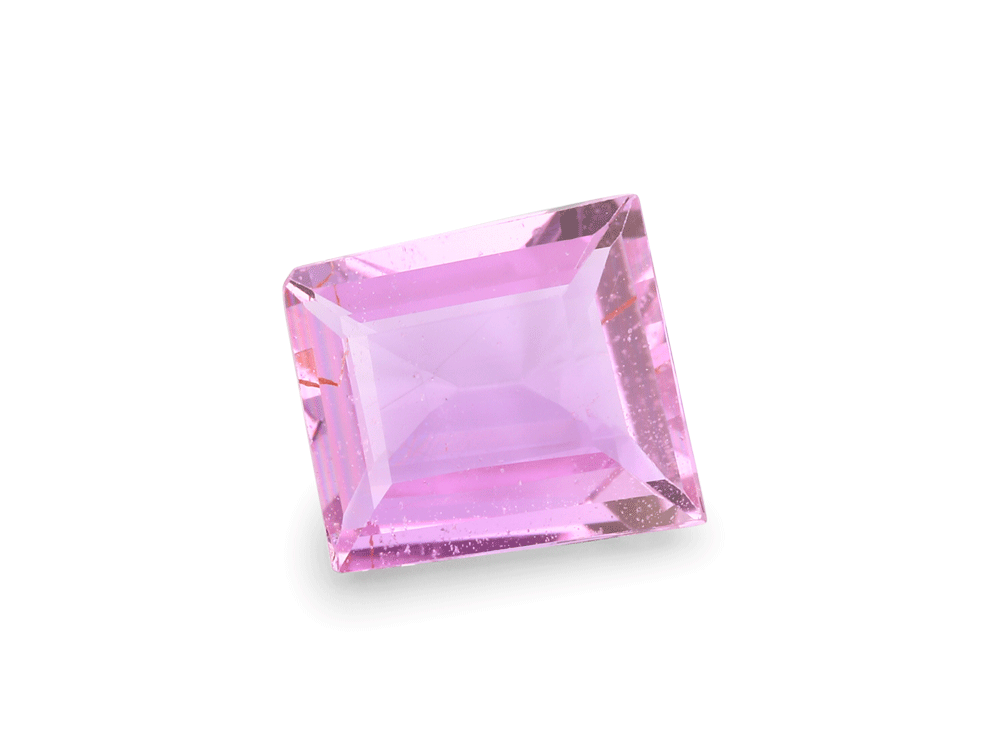 Pink Sapphire 5.5x5x2.20mm Geometric Free Form