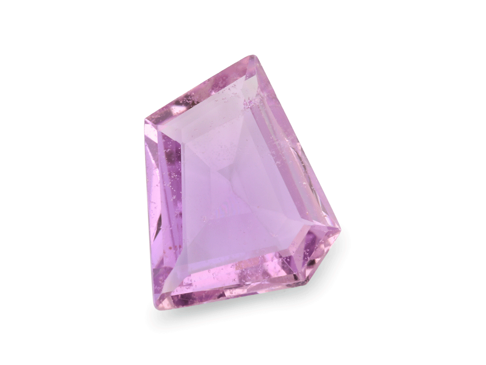 Purple Sapphire 7.1x5.5x1.90mm Geometric Free Form