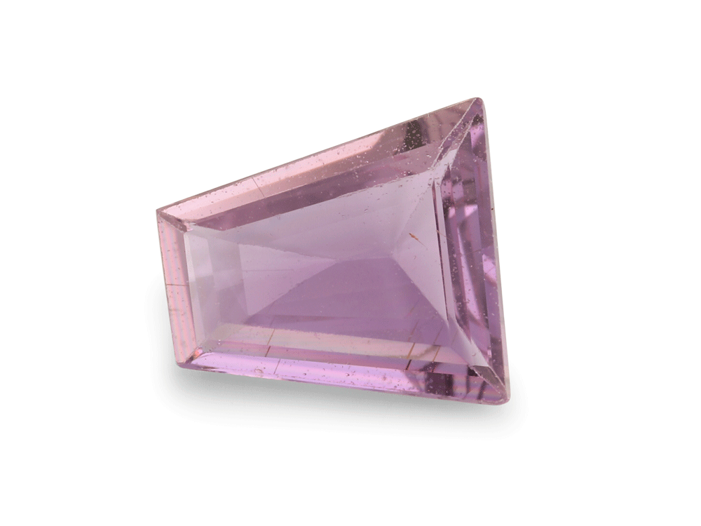 Purple Sapphire 6.5x5.9x2.10mm Geometric Free Form