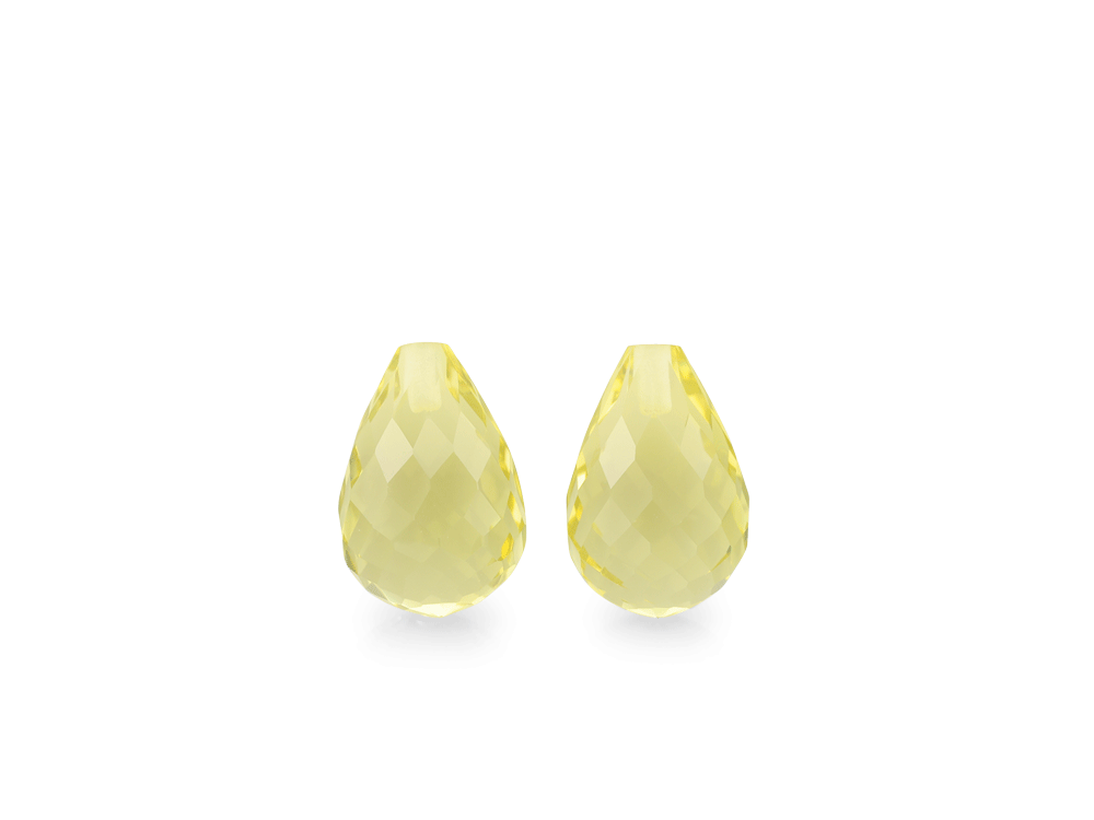 Lemon Quartz 10x7mm Briolette