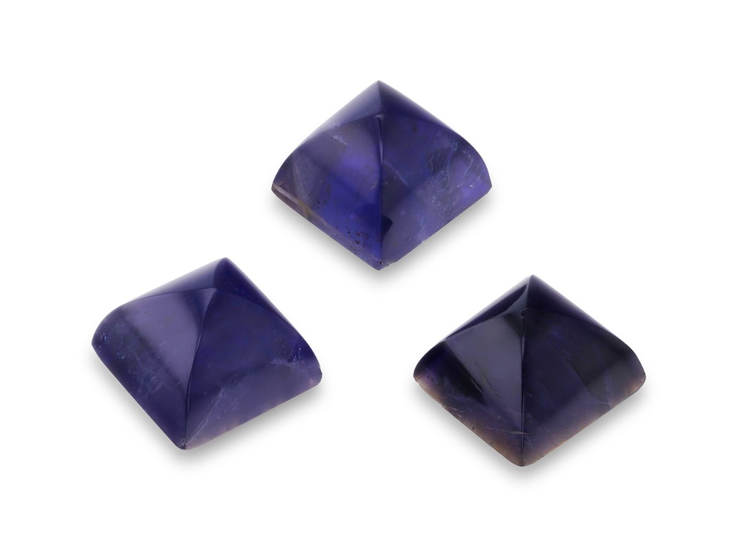 Iolite 4.00mm Square Cabochon