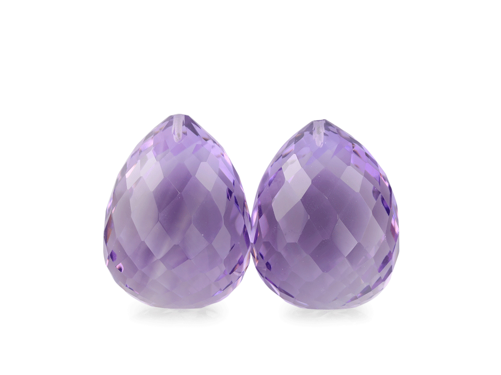 Amethyst Medium 16x12mm Briolette 