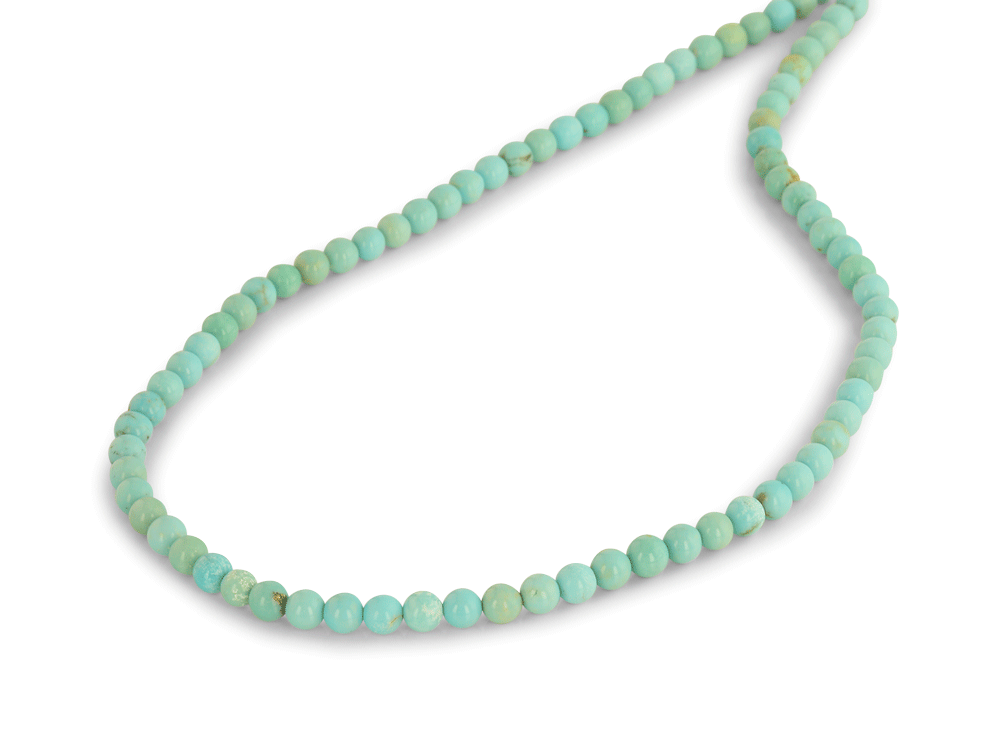 Turquoise Campitos 5.00mm Round Strand